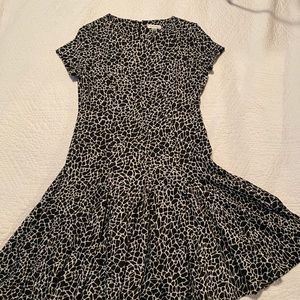 Only worn once, size 10 Calvin Klein animal print dress.
